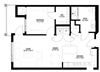 1 Bedroom Floor Plan